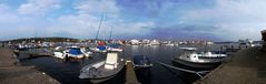 Blick von der Insel Marstrand auf Koön