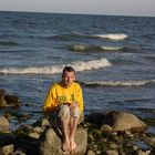 Blick von der Insel Rügen auf die Ostsee Mai 2008