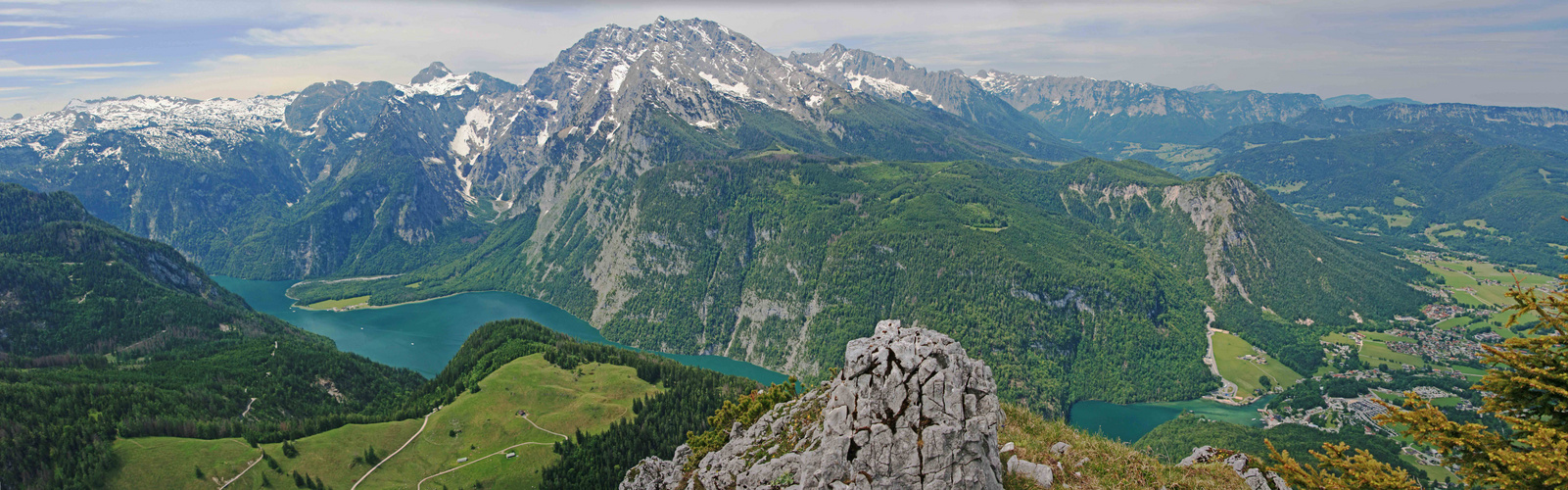 Blick von der Jennerkanzel