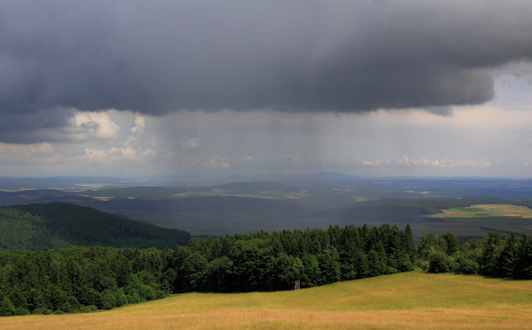 Blick von der "Kalte Buche", Rhön