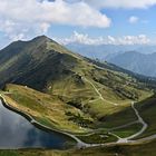 Blick von der Kanzelwand auf das Fellhorn