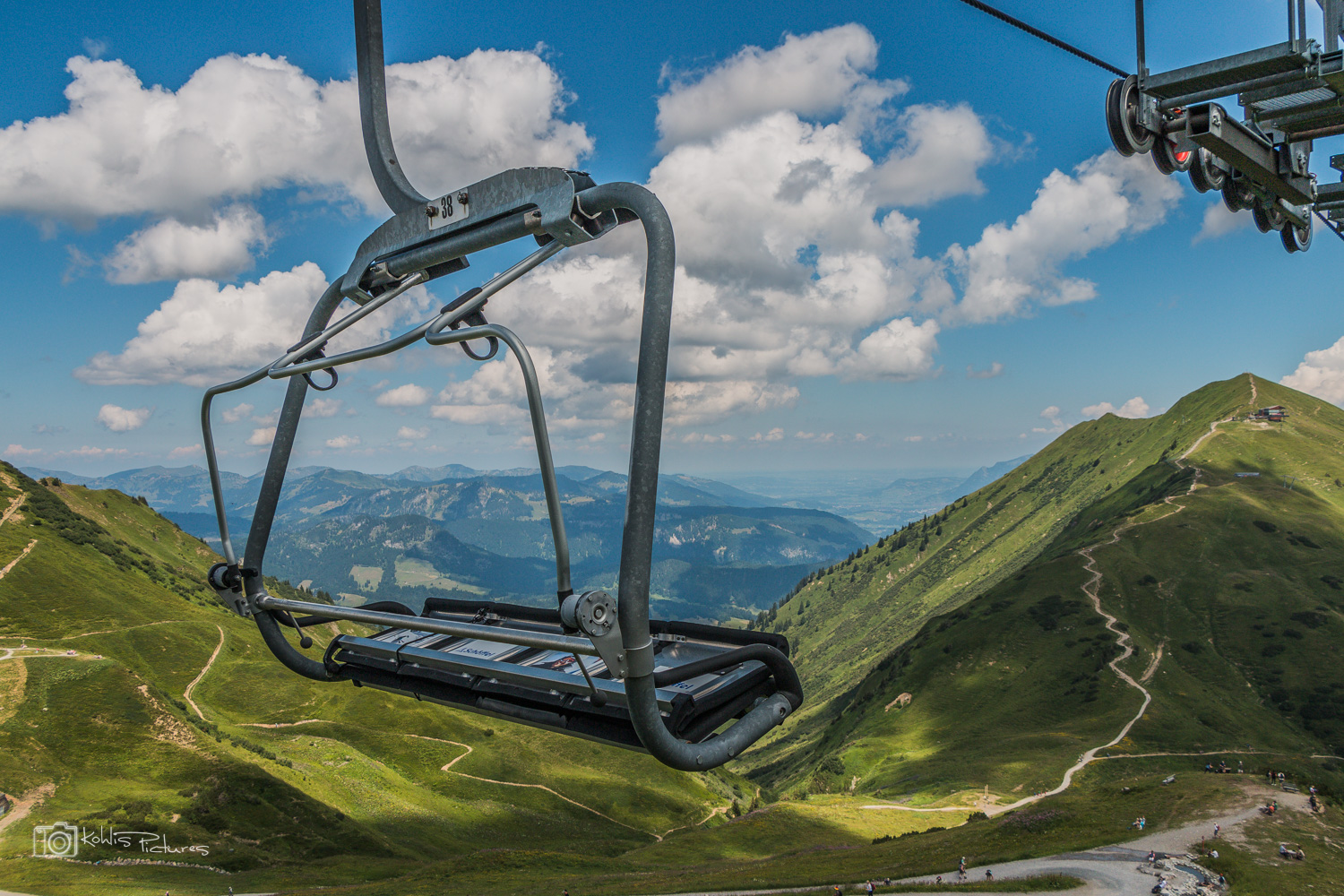 Blick von der Kanzelwand Österreich