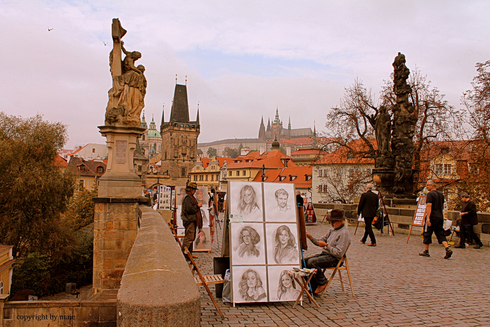 Blick von der Karlsbrücke