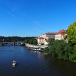 Blick von der Karlsbrücke..