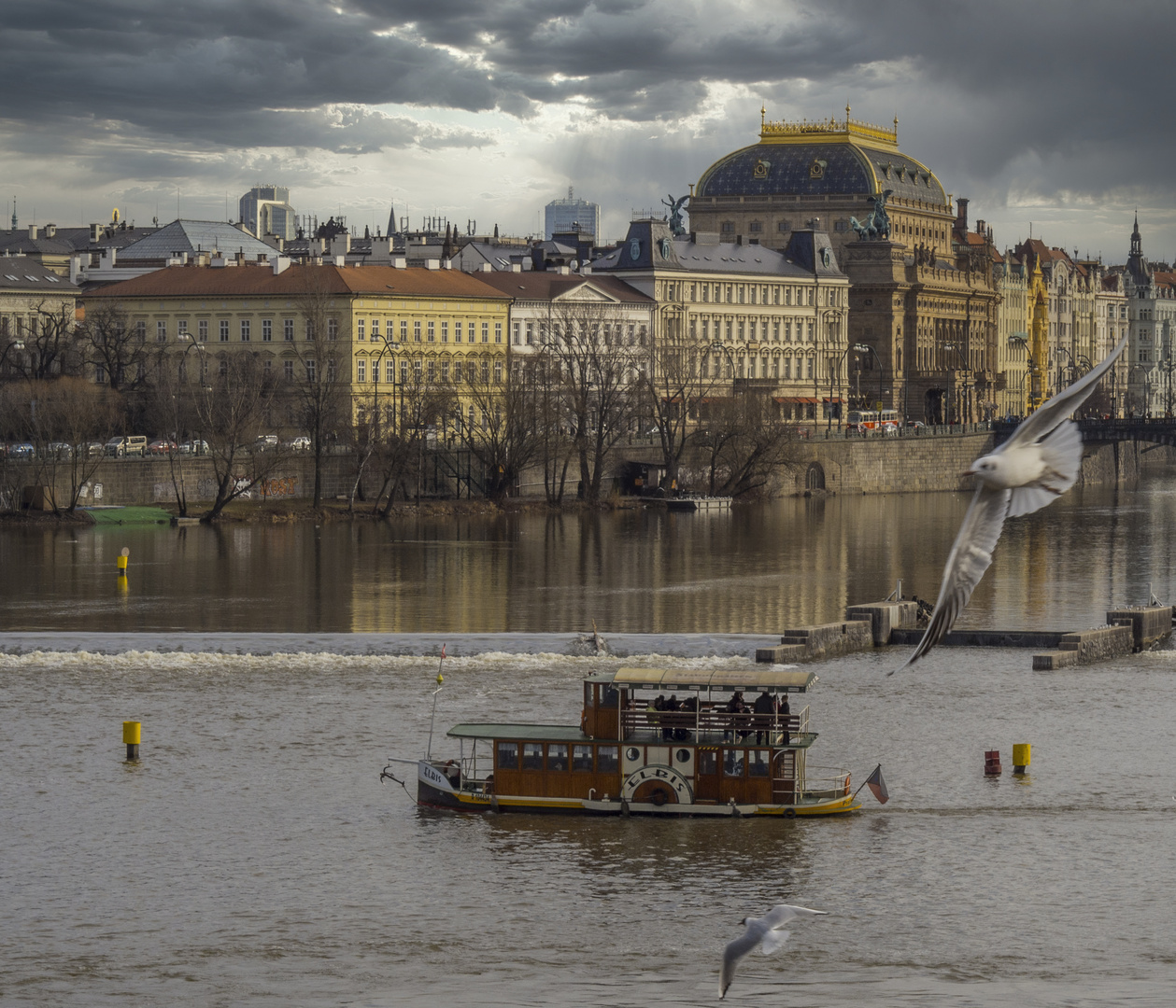 BLICK VON DER KARLSBRÜCKE