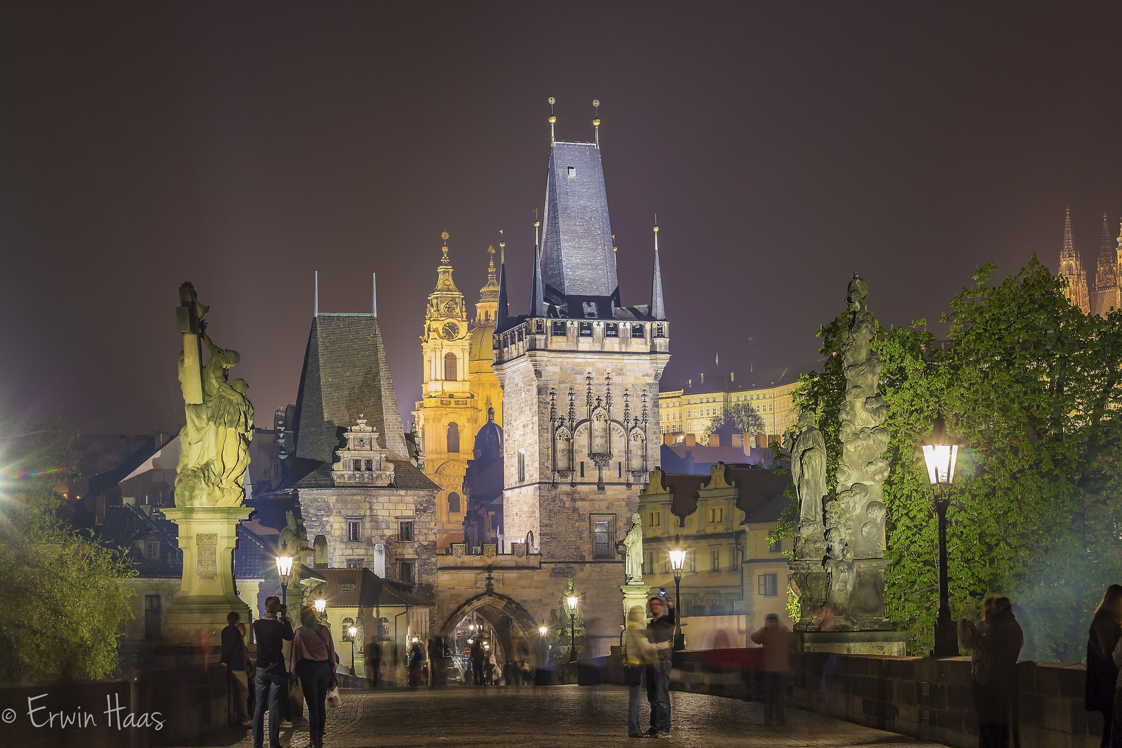 Blick von der Karlsbrücke richtung Mala Strana