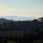 Blick von der Kirche San Miniato auf das Umland von