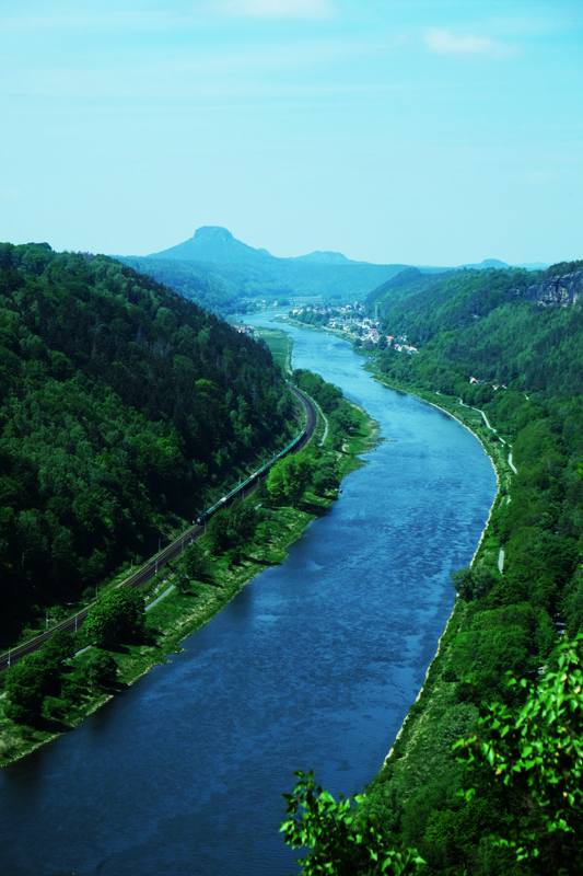 Blick von der kleinen Basteibastei