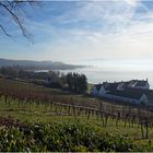 Blick von der Klosterkirche Birnau über den Bodensee, Dreikönig 2014