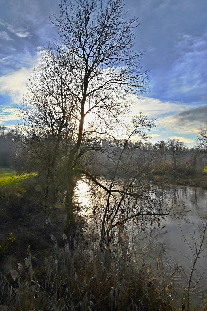 Blick von der Kocherbrücke