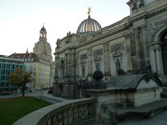 Blick von der Kunstakademie zur Frauenkirche