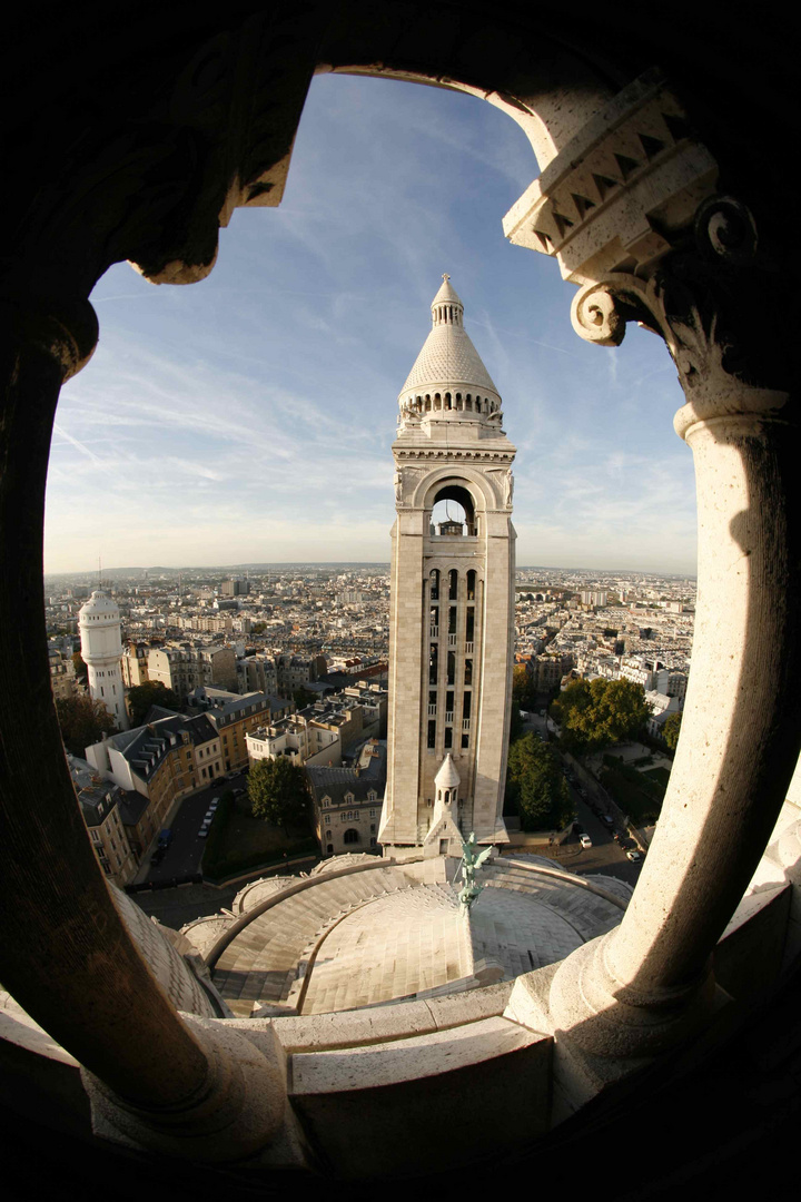 Blick von der Kuppel - Sacré-Coeur / September 2009