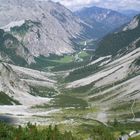 Blick von der Lamsenjochhütte