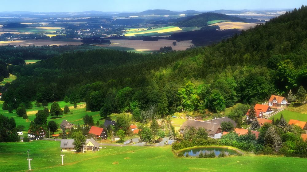 Blick von der Lausche