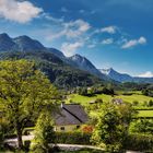 Blick von der Leschetizky Höhe bei Bad Ischl