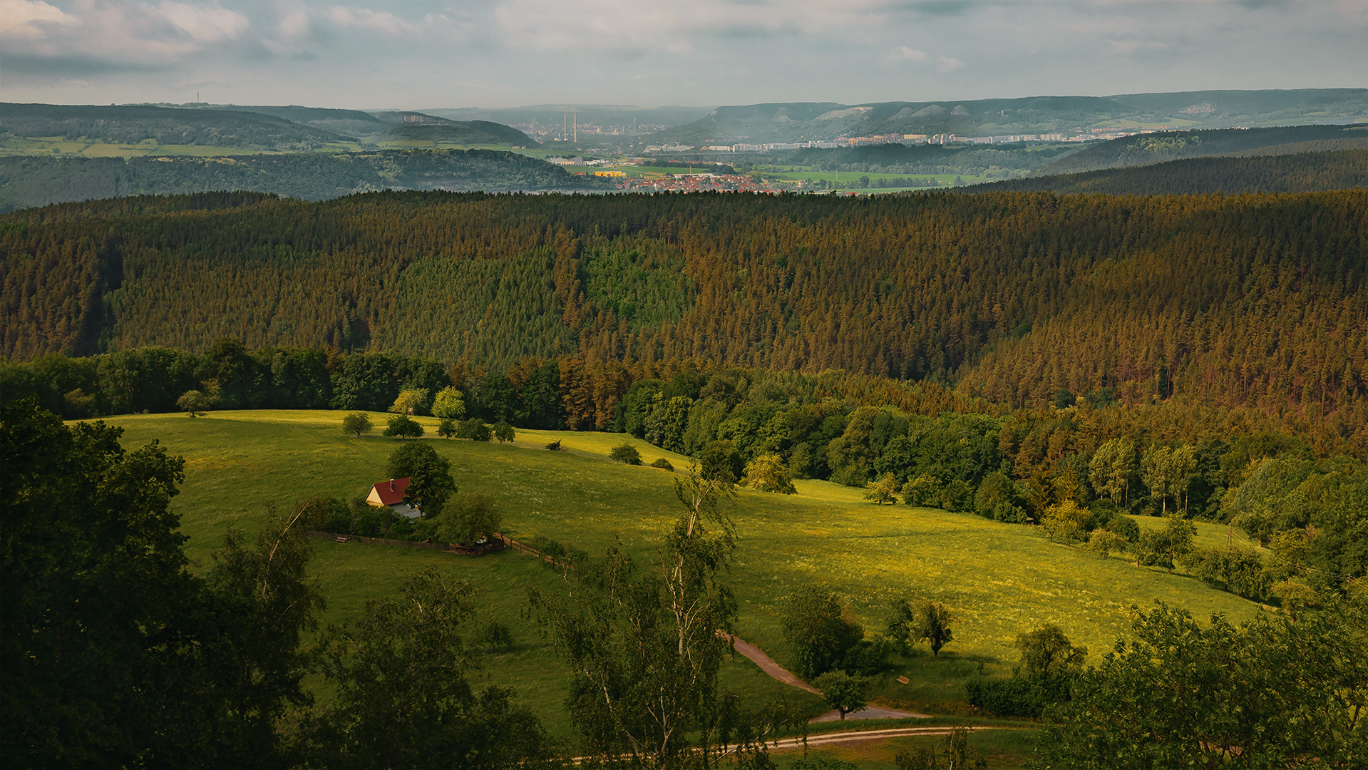 Blick von der Leuchtenburg 