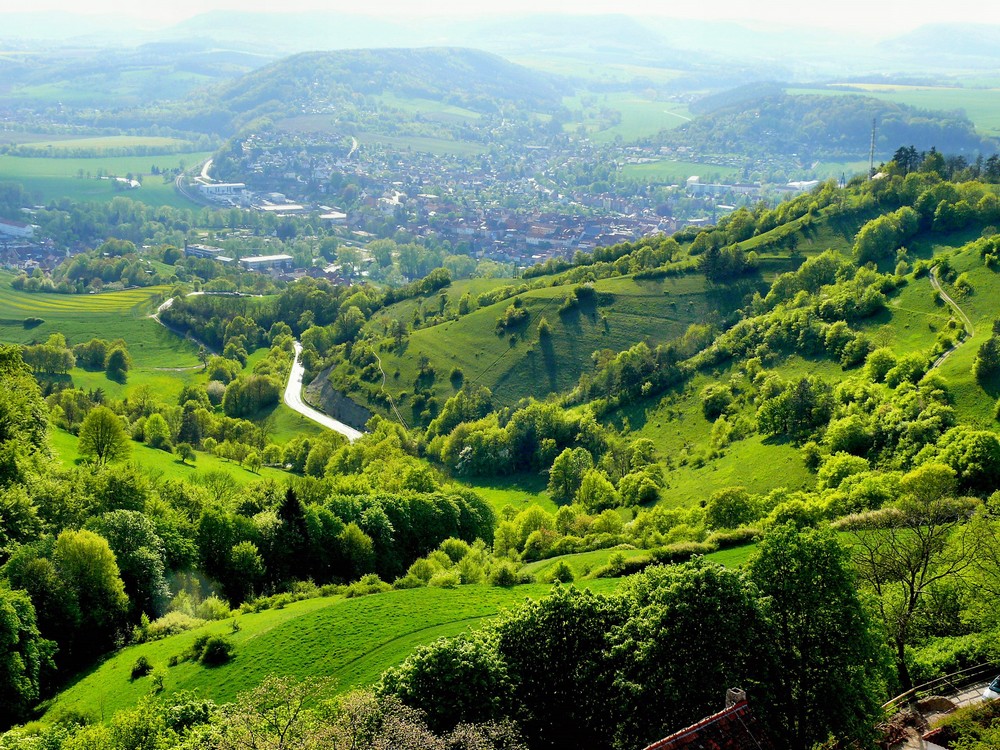 Blick von der Leuchtenburg