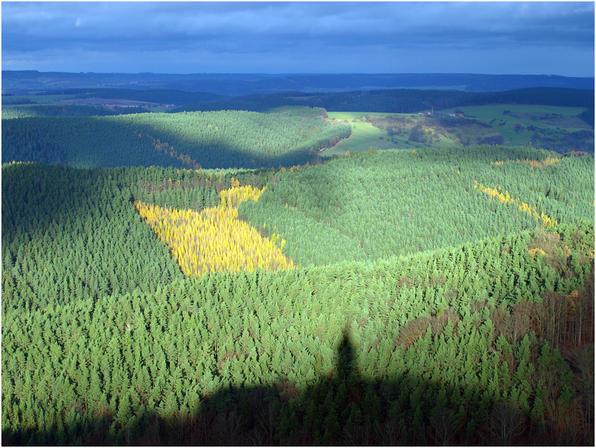 Blick von der Leuchtenburg - nachgebessert