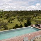 Blick von der Lodge Mahali Mzuri