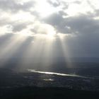 Blick von der Löwenburg (Siebengebirge) Richtung Bad Honnef