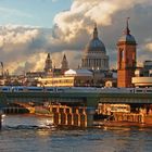 Blick von der London Brigde