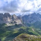 Blick von der Margherita nach Norden