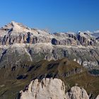 Blick von der Marmolada (Punta Rocca)...