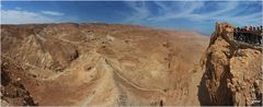 Blick von der Masadafestung (Israel)