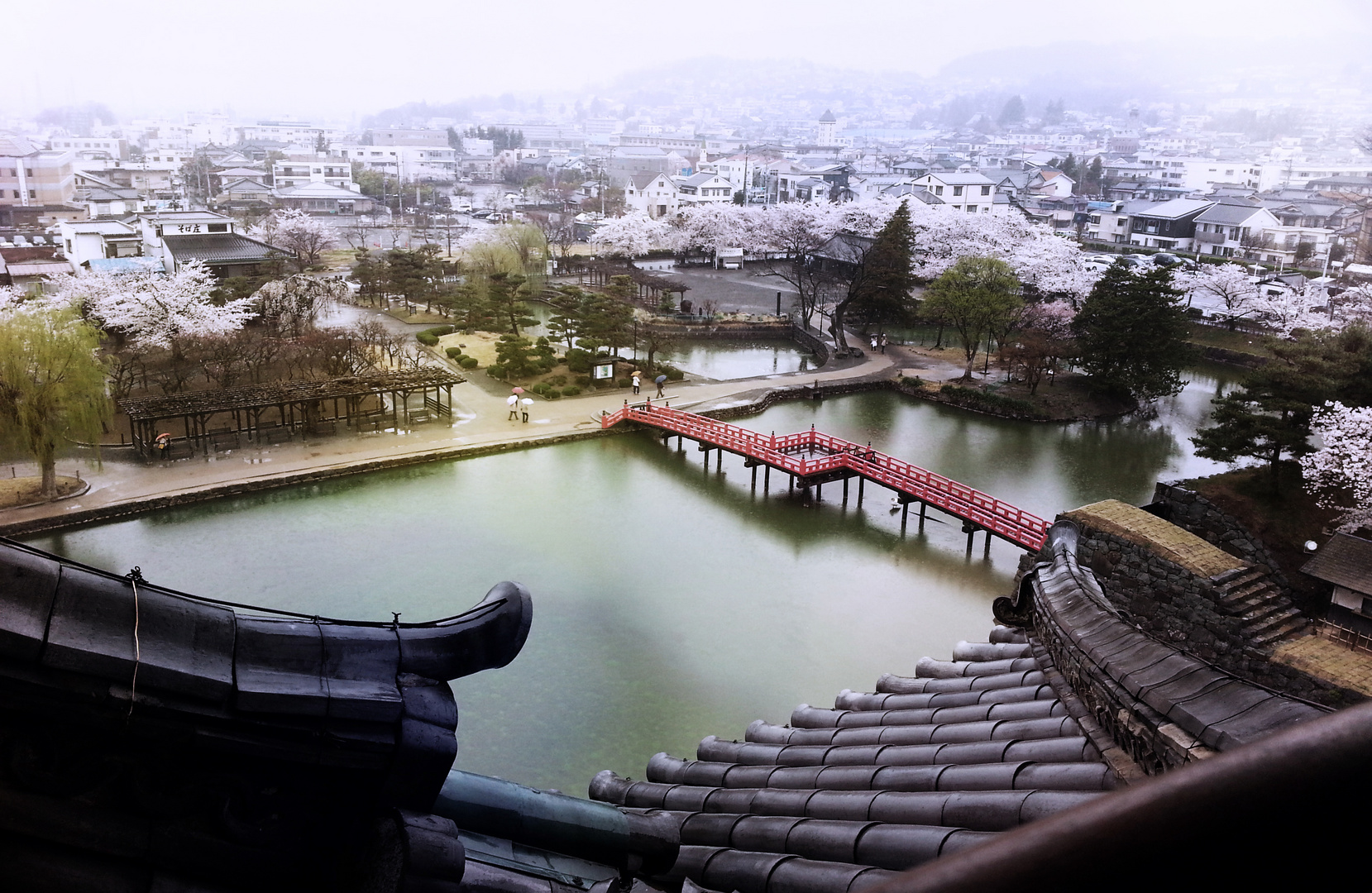 Blick von der Matsumoto-Burg