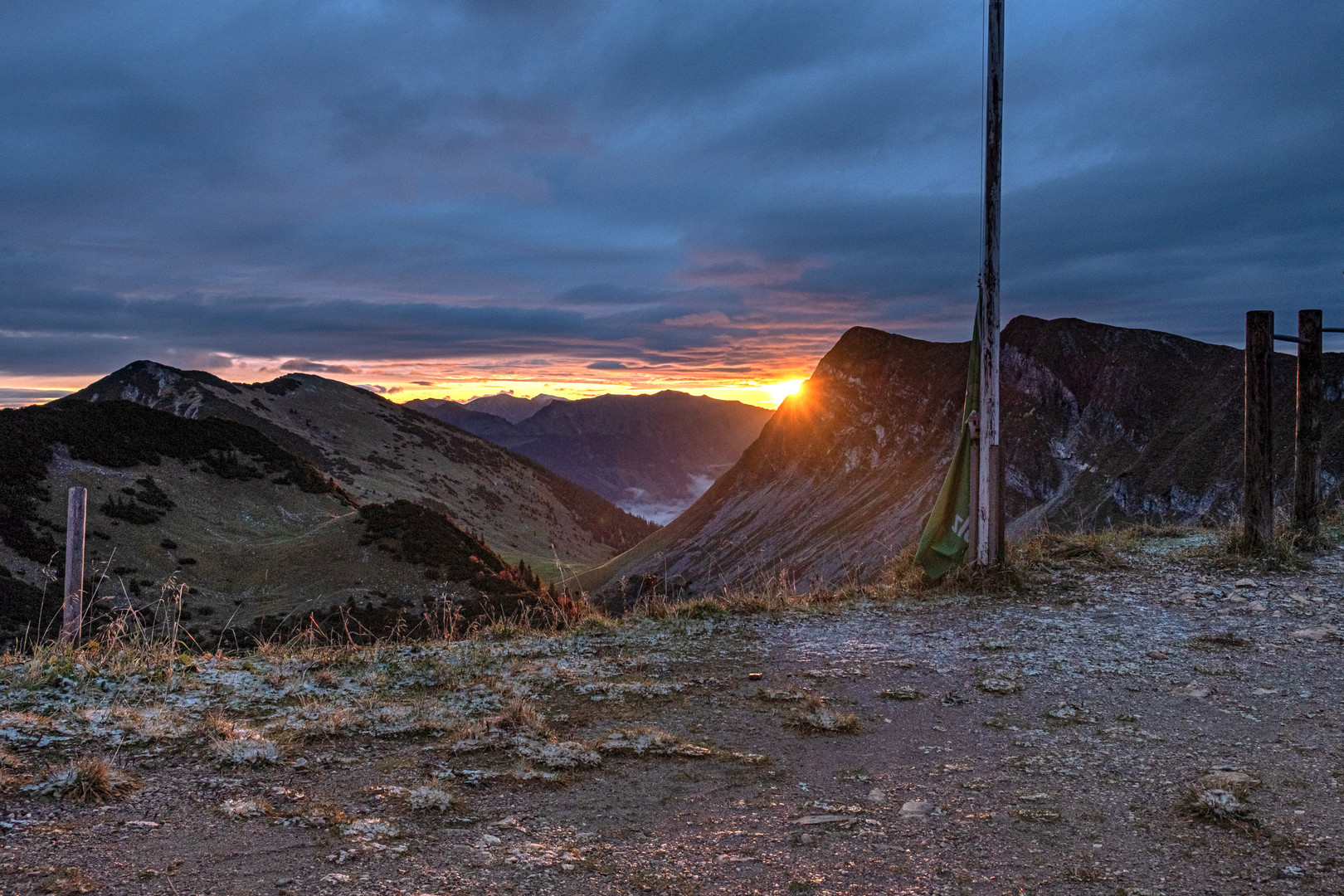 Blick von der Meilerhütte am Schachen