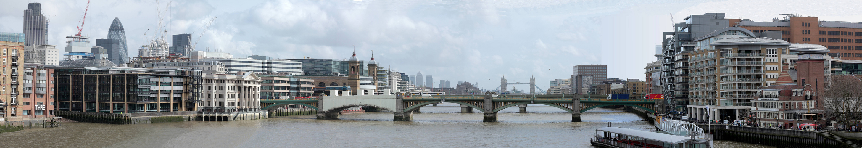 Blick von der Millenniums-Bridge