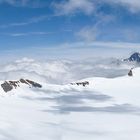 Blick von der Mönchsjochhütte