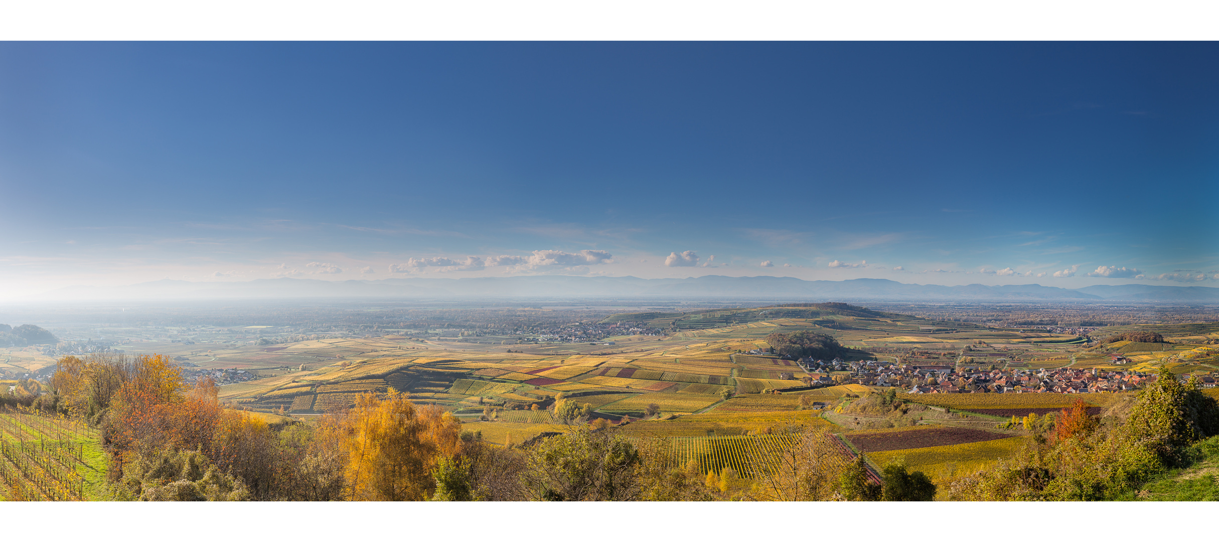 Blick von der Mondhalde in Richtung Vogesen