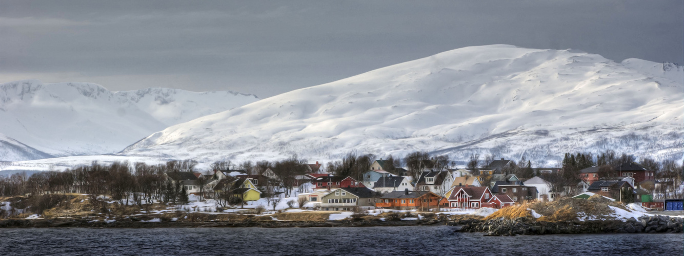 Blick von der MS Trollfjord