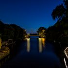 Blick von der Mundsburger Brücke