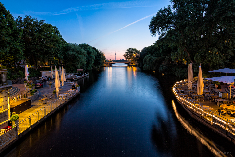 Blick von der Mundsburger Brücke II