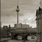 Blick von der Museumsinsel auf den Berliner Fernsehturm 2