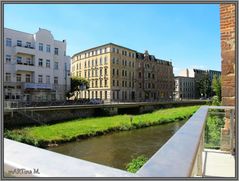 Blick von der neuen Klaus-Brücke