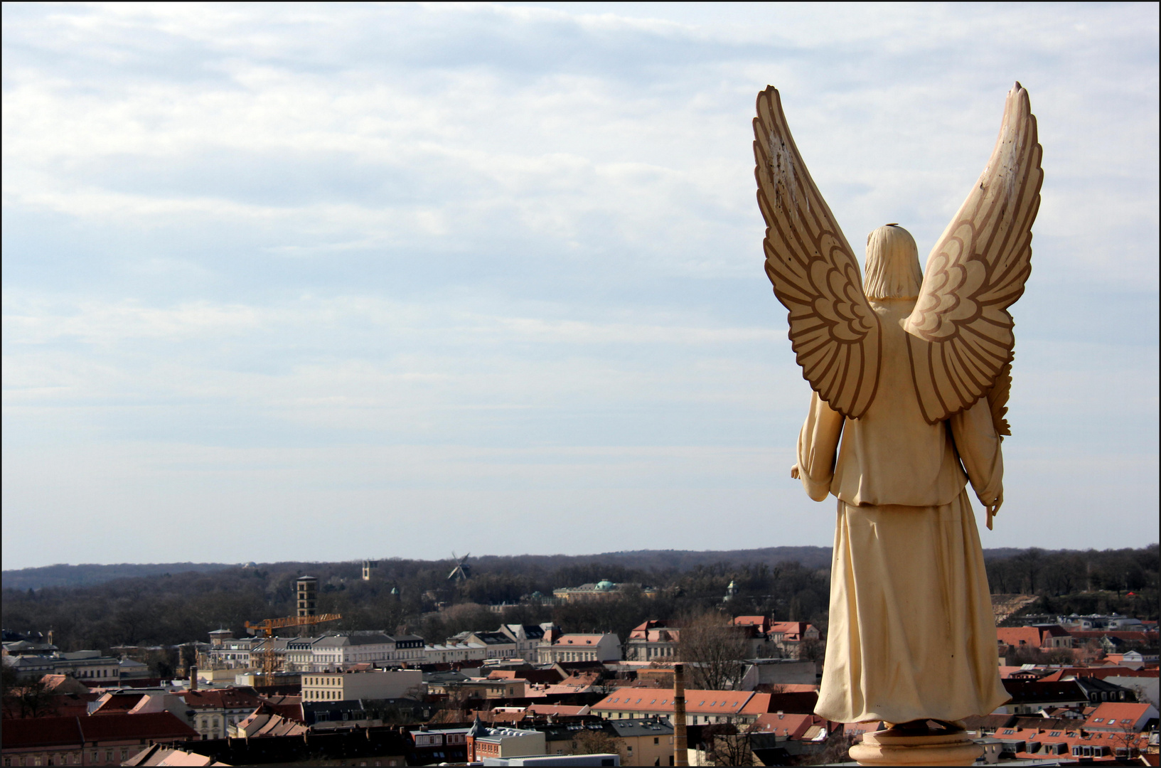Blick von der Nikolaikirche in Potsdam...