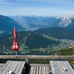 Blick von der Nördlinger Hütte ...