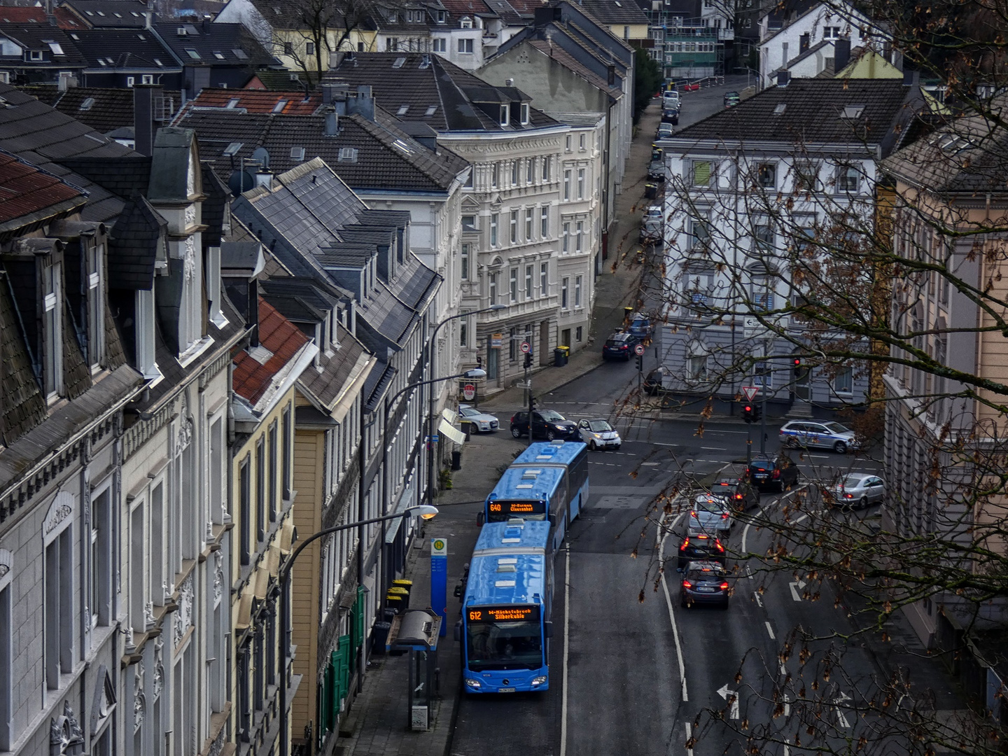 Blick von der Nordbahntrasse Wuppertal