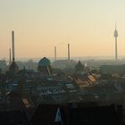 Blick von der Nürnberger Burg über einen Teil der Stadt...