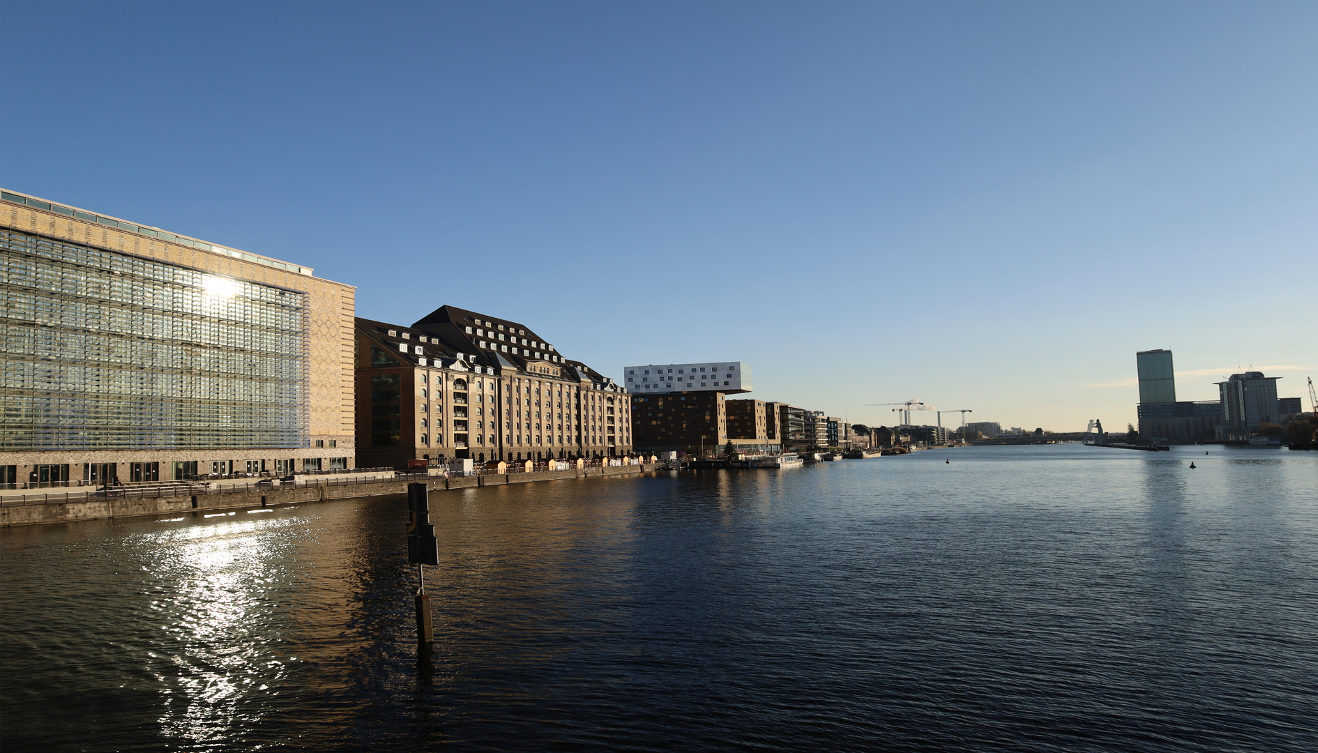 Blick von der Oberbaumbrücke