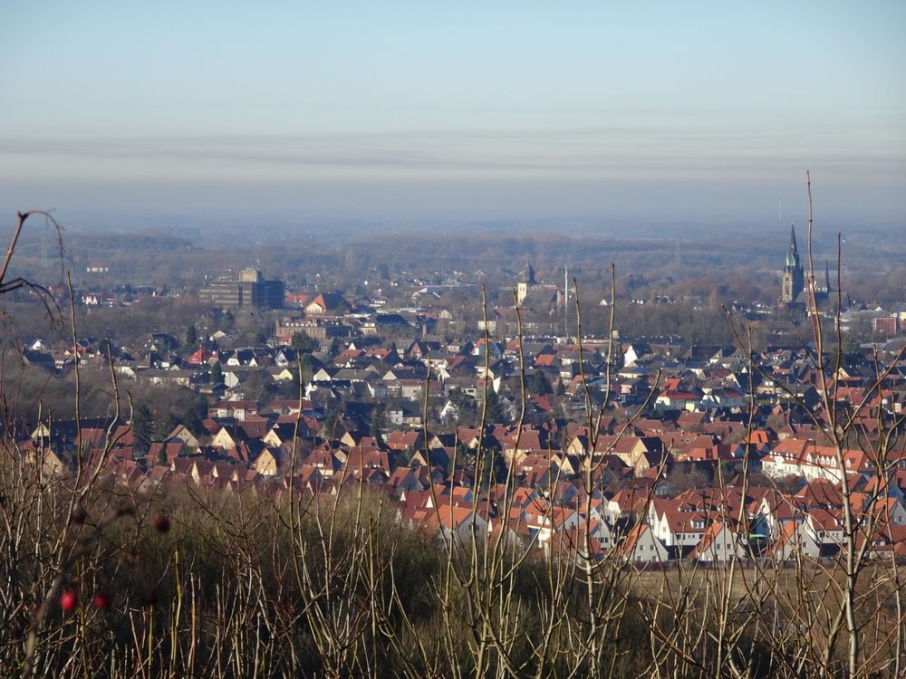 Blick von der Osthalde auf Ahlen 