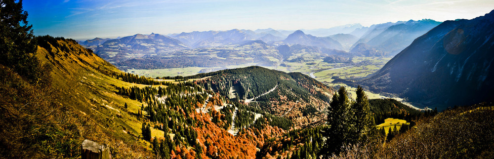 Blick von der Panoramstraße