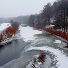 Blick von der Paradiesbrücke...