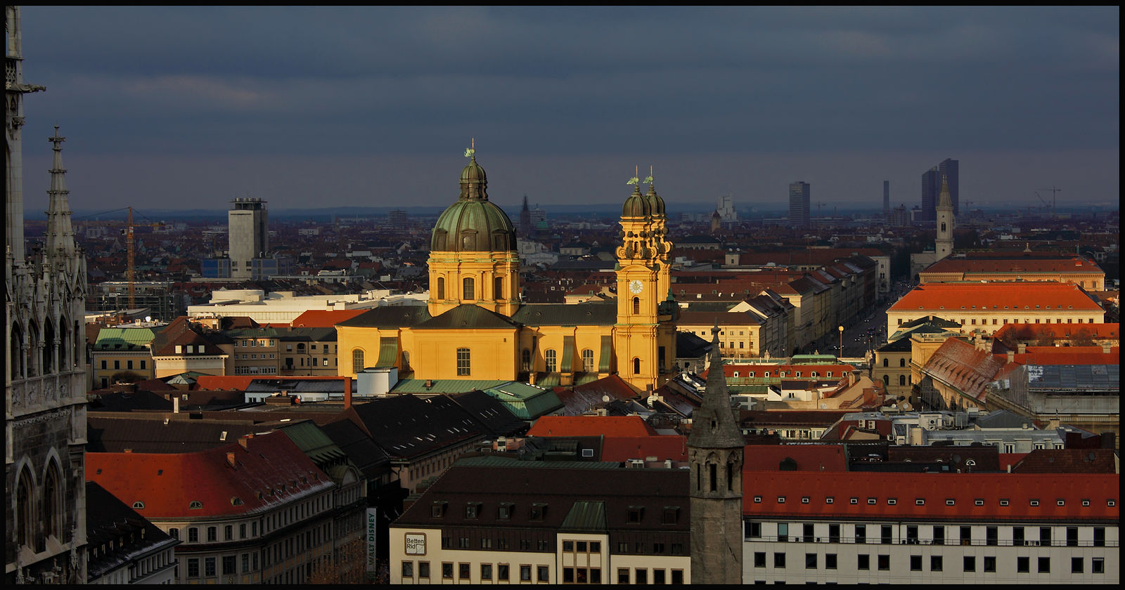 Blick von der Peterskirche München