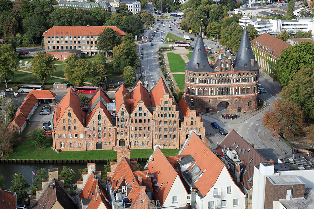 Blick von der Petrikirche