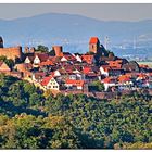 Blick von der Pfalz in den Odenwald