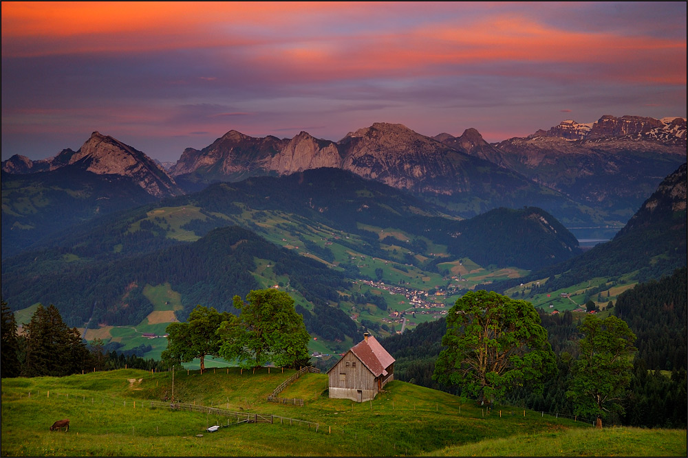 Blick von der Pfifegg ins Wägital